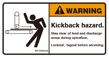 Kickback hazard